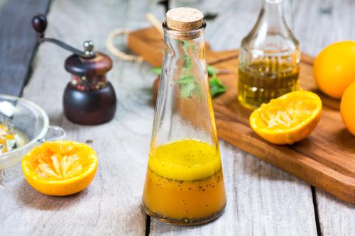 Orange Hemp Seed Dressing