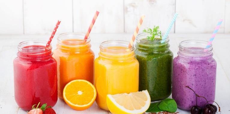 Chia Peach Green Smoothie