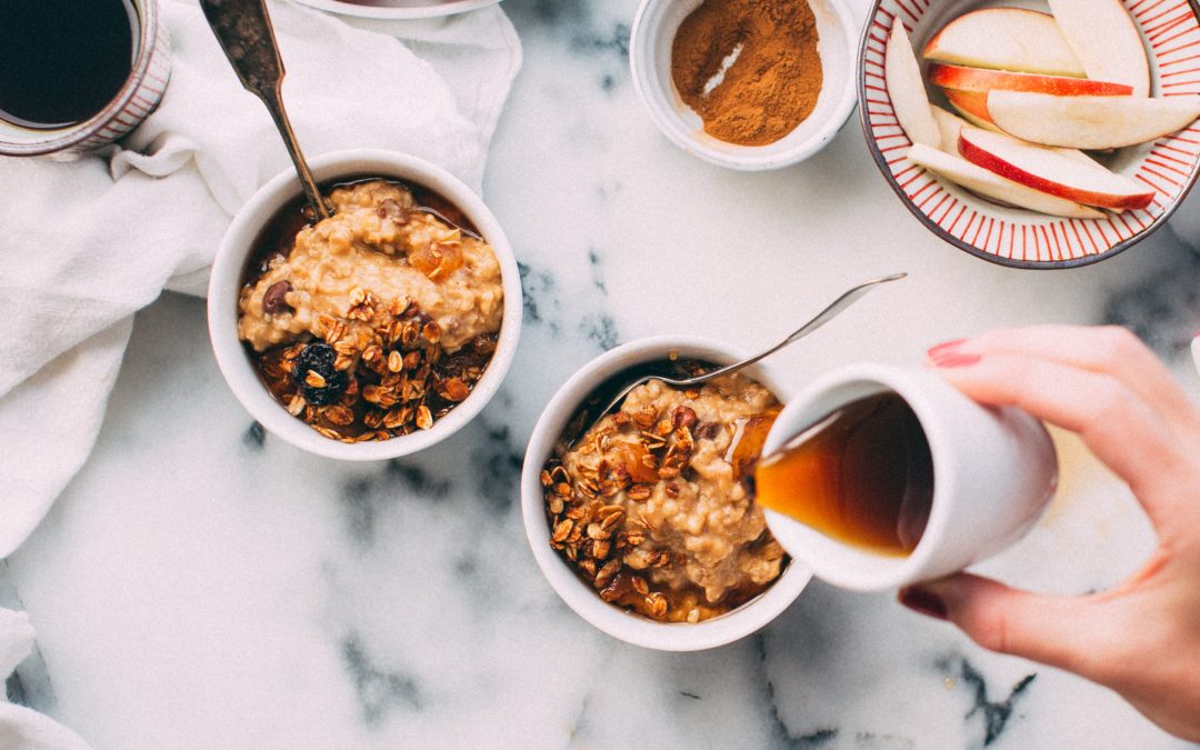 Steel Cut Oats with Pears (high soluble fibre)